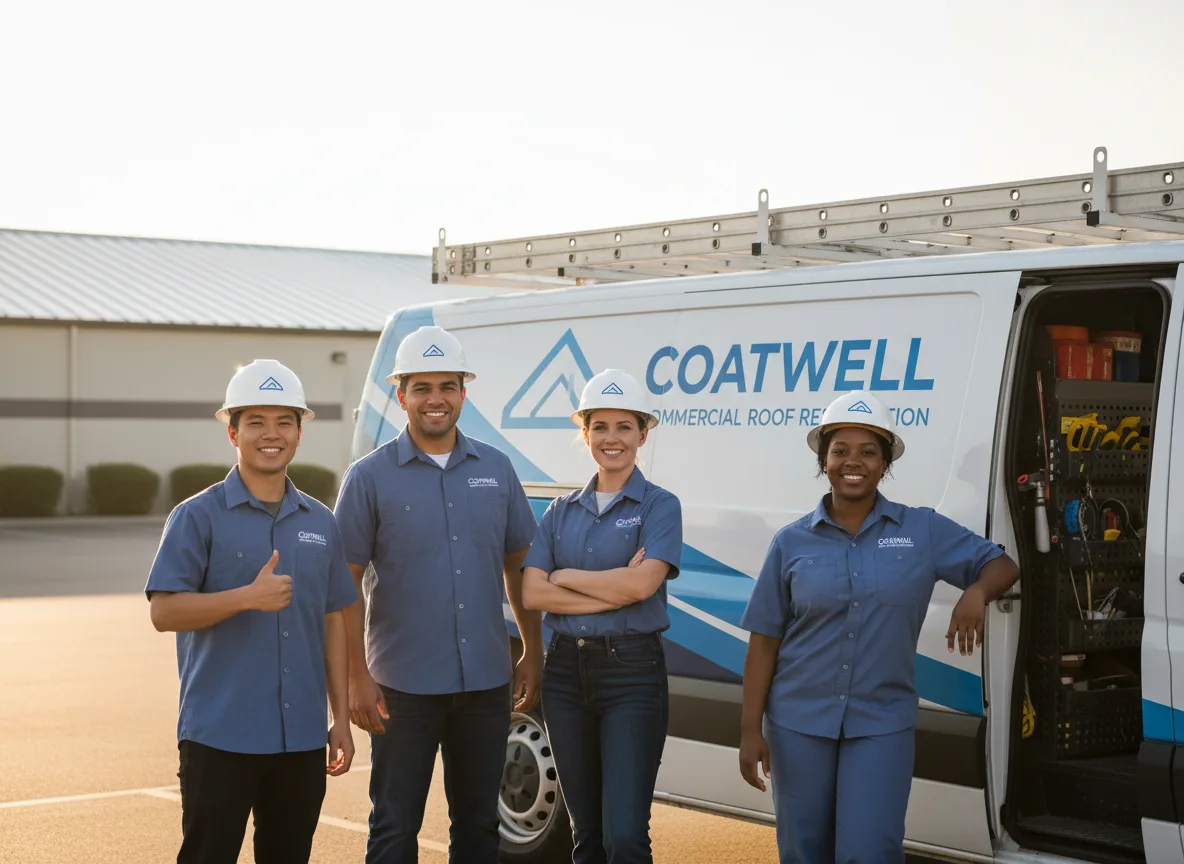 Commercial roof coating company in Texhoma, TX